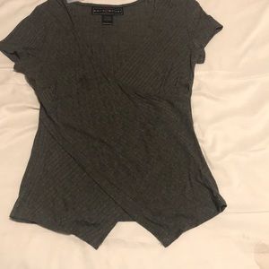 V neck crop top